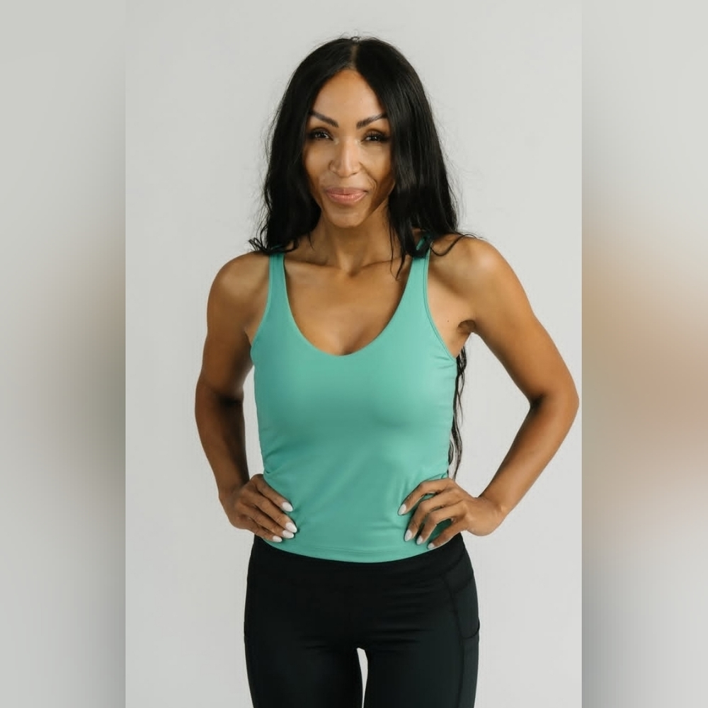 Zyia longline Brittany Teal Bra